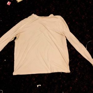 Woman’s Large White Long Sleeve Shirt
